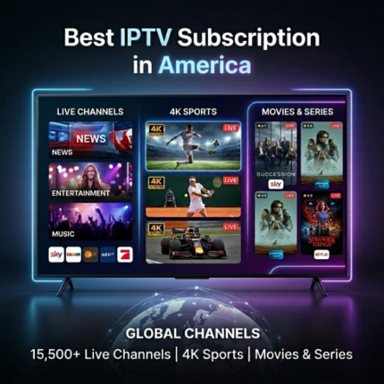 أفضل اشتراك IPTV في أمريكا