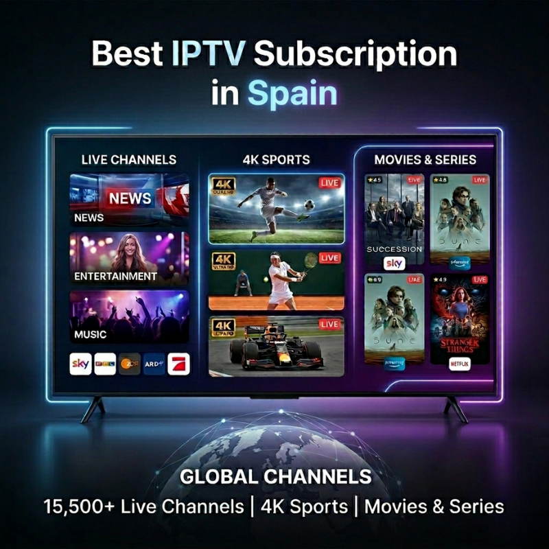 أفضل اشتراك IPTV في إسبانيا