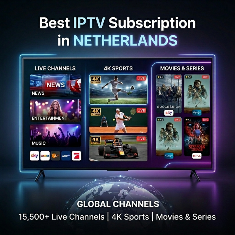 أفضل اشتراك IPTV في هولندا